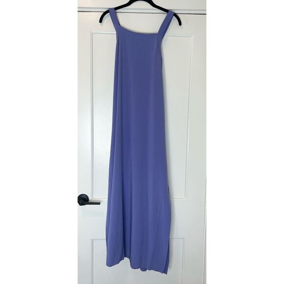 Athleta Arrival Maxi Cross Back Dress Size XS Lilac Purple Blue - Picture 6 of 11